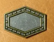 CRAFTOOL - TANDY LEATHER STEAMPUNK RIVETED PLATE CONCHO - 71508-06