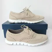 Cole Haan Women’s Zerogrand Wing Oxford II (Oat Nubuck, Size 10 M US) W06492