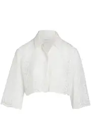 [Giambattista Valli] 蕾絲佩斯利襯衫