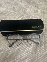 ROBERTO CAVALLI MUGELLO RC5076 016 SHINY PALLADIUM Silver Eyeglasses 54-18-135