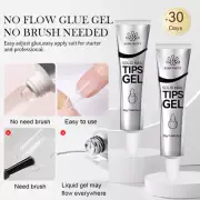 BORN PRETTY 30g Solid Nail Tips Gel for Nail Tip Press on Nails Nail Extension