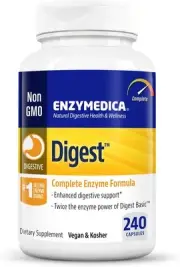 Enzymedica Digest, Full-Range, Everyday Digestive Enzymes, Offers Fast-Acting Ga