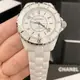[二手] 保證專櫃真品‼️附保證卡、保固‼️95成新 38mm 機械錶 Chanel 香奈兒 J12 陶瓷錶