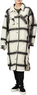 [Rip Curl] Lip Curl GJKND9 Long Sleeve Long Shirt Jacket (Flannel Checked), Stylish