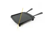 Ooni | Dual-Sided Grizzler plate with Stainless Steel Trivet - UU-P1AC00