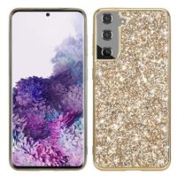 電鍍閃粉貼皮三星note20手機殼 三星S20 Plus保護殼 SamSung S21 FE保護套 防摔軟殼Galaxy S21 Ultra手機套