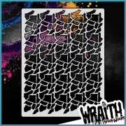 Animal Pattern #1 - Reusable Airbrush Stencil Template