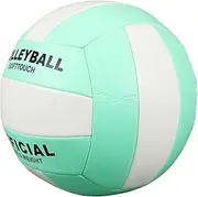 TOGEVAL Soft Volleyball for Training Durable Sports Ball for Beach Play Entrance Examination Excellent Control Grip Stitched Design