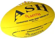 Pro Advance Synthetic Rubber Pin Grip HiTech AFL Australian Rules Footy Ball S-5