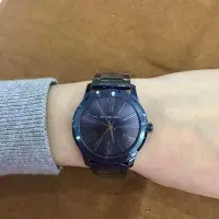 在飛比找Yahoo!奇摩拍賣優惠-二手全新MK3519 限量款 新款中性錶 男錶 女錶 防水石