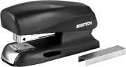 Office 20 Sheet Stapler, Mini Stapler, Fits into the Palm of Your Hand; Black (B