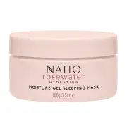 Natio Rosewater Hydration Moisture Gel Sleeping Mask 100g