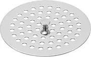 sourcing map Round Floor Drain Cover, 3.4" Stainless Steel Shower Hair Catcher with Handle