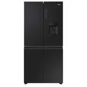 Haier 507 Litre Quad Door Refrigerator - Black