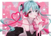 Anime vocaloid blue hair hatsune Playmat Gaming Mat