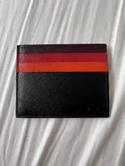 Prada Saffiano Leather Multicolour Cardholder - Men’s