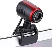 Laptop Camera for Computers – PC Webcam, Chat Video Tool, USB Camera | Auto Light Correction Webcam for Desktop, Zoom, Skype, Streaming, Plug and Play High-Resolution Cam for Meetings, Recording Use