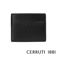 在飛比找PChome24h購物優惠-【Cerruti 1881】頂級義大利小牛皮4卡零錢袋短夾 