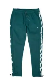 Neff Canned Track Pants, Men's Medium, Forest Green New