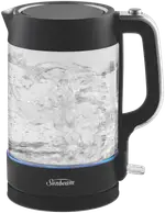 Sunbeam Black Classics Glass Kettle