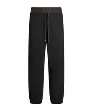 JERSEY JOGGING TROUSERS XL black