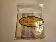 Hopscotch Cross Stitch Fabric, Tartan Plaid, Pink, 14 ct Aida, 15 in by 15 in