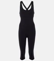 [Alo Yoga] Alo Yoga Airbrush physique bodysuit AU 10 black