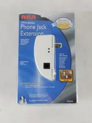 New RCA RC920 Wireless Phone Jack Extension Unit