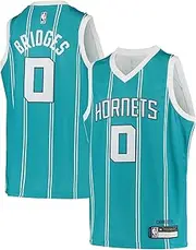 Miles Bridges Charlotte Hornets #0 Infants Toddler Aqua Icon Edition Jersey