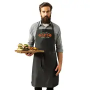 Animal Dont Always Talk About Cats - Funny Novelty Kitchen Adult Apron