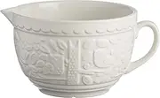 Mason Cash 2001.787 in The Forest Owl Stoneware Batter Bowl, 2L, Cream 28455