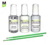 Paint Set Suitable for VW/Audi LB9A/B9A Candy White + Clear Varnish+Base