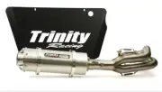 Trinity Brushed Stage 5 Stinger Exhaust Pipe Polaris RZR XP 1000