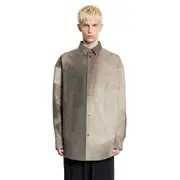 [FEAR OF GOD] Dyed Heavy Cotton Shirt Green