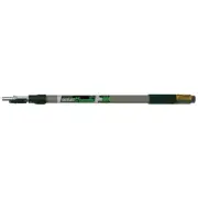 Wooster Sherlock Telescoping 2-4ft L x 1in Aluminum Extension Pole Black/White