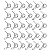 50Pcs 0.16-0.2 Inch Double Wire Spring Hose Clamp, Adjustable Spring Clips