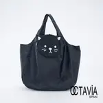OCTAVIA8 - 黑貓收納隨身購物袋- CAT黑
