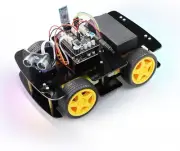 Freenove 4WD Car Kit with RF Remote (Compatible with Arduino IDE), Line Tracking