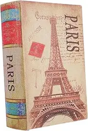 ULDIGI Faux Book Decorative Keepsake Box Vintage Style Bookshelf Prop for Home and Office Decor for Birthdays Weddings and Anniversaries Unique Treasure Chest Model