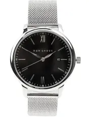 [Mon Choux] Homme Mesh Watch in Silver
