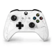 Marble Xbox One S Controller Skin - White Marble