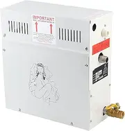 4.5KW Steam Generator, Sauna Steamer Generator with LED Display Controller, Automatic Shutdown 1.2 Bar Pressure Relief Valve Home Steam Shower System, Sauna Steam Bath Heater
