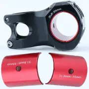 Aluminum Alloy Bike Bicycle Handlebar Shim Stem Reducer Adapter For 31.8mm-35mm