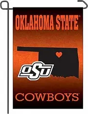 WinCraft Oklahoma State Cowboys 12" x 18" Premium Home State Garden Flag