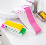 2pcs Body Wash Scrub Sponge Brush Back Exfoliating Washcloth Bathroom Accessory