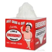 Emergency Underpants in Dispenser Box Novelty Gift By Archie McPhee