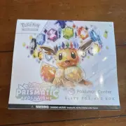 Prismatic Evolutions Pokemon Center ETB Factory Sealed