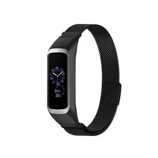 【米蘭尼斯】三星 Galaxy Fit2 SM-R220 手環 不鏽鋼金屬錶帶 運動替換腕帶 磁吸表帶