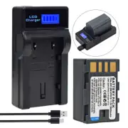 Li-ion Battery 1500mAh+Charger for JVC BN-VF815 BN-VF815U JVC BN-VF823 BN-VF923U