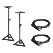 On-Stage Stands SMS6000-P with Cables and Polishing Cloth